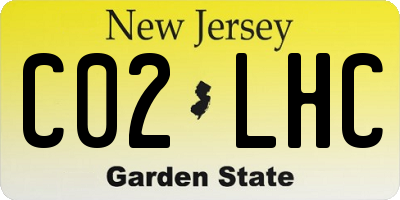 NJ license plate C02LHC