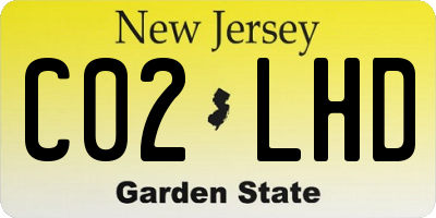 NJ license plate C02LHD