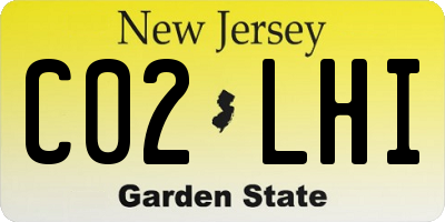 NJ license plate C02LHI