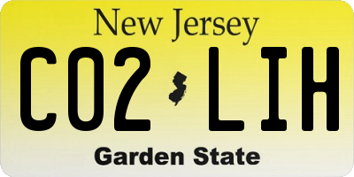 NJ license plate C02LIH