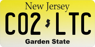 NJ license plate C02LTC