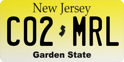 NJ license plate C02MRL