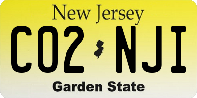 NJ license plate C02NJI
