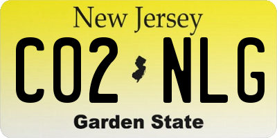 NJ license plate C02NLG
