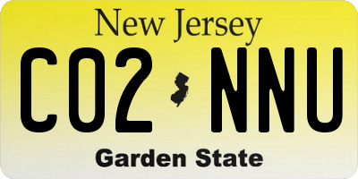 NJ license plate C02NNU