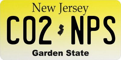 NJ license plate C02NPS