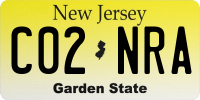 NJ license plate C02NRA