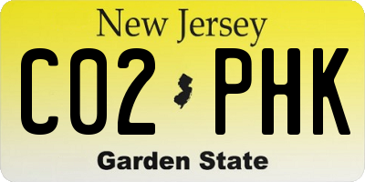NJ license plate C02PHK