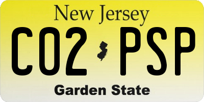 NJ license plate C02PSP
