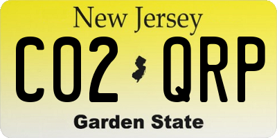 NJ license plate C02QRP