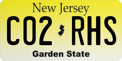 NJ license plate C02RHS