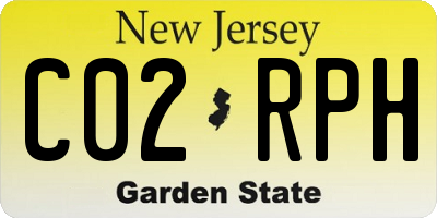 NJ license plate C02RPH