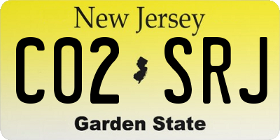 NJ license plate C02SRJ