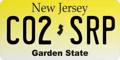 NJ license plate C02SRP