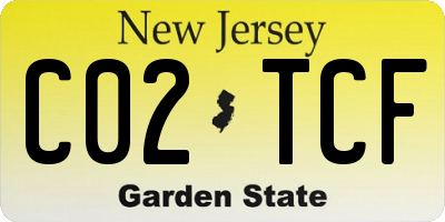 NJ license plate C02TCF