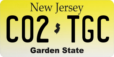 NJ license plate C02TGC