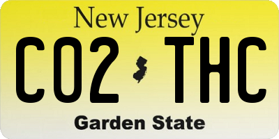 NJ license plate C02THC