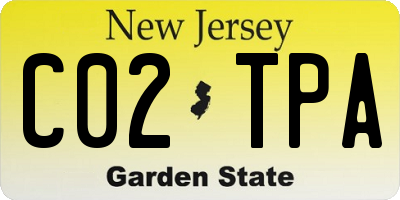 NJ license plate C02TPA
