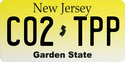 NJ license plate C02TPP