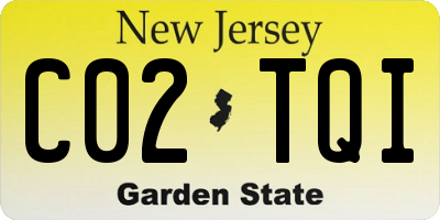 NJ license plate C02TQI