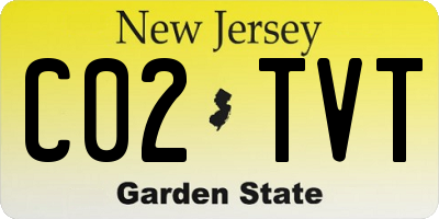 NJ license plate C02TVT