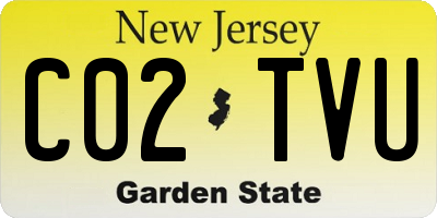 NJ license plate C02TVU