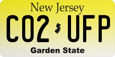 NJ license plate C02UFP