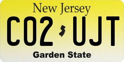 NJ license plate C02UJT