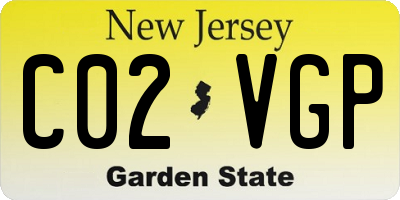 NJ license plate C02VGP