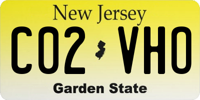 NJ license plate C02VHO