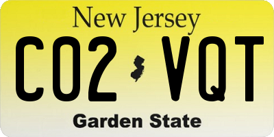 NJ license plate C02VQT