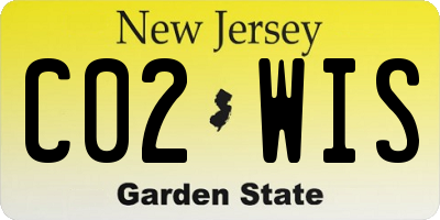 NJ license plate C02WIS