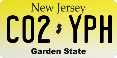 NJ license plate C02YPH