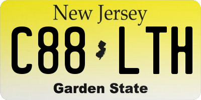 NJ license plate C88LTH