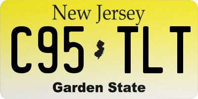 NJ license plate C95TLT