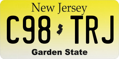 NJ license plate C98TRJ