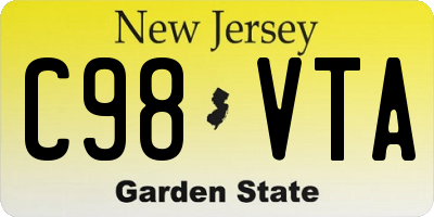 NJ license plate C98VTA