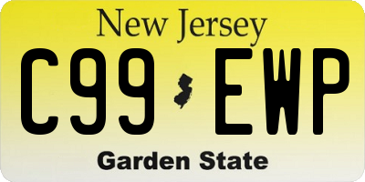 NJ license plate C99EWP