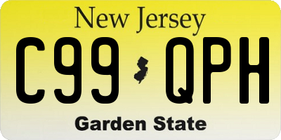 NJ license plate C99QPH
