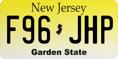 NJ license plate F96JHP