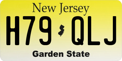 NJ license plate H79QLJ