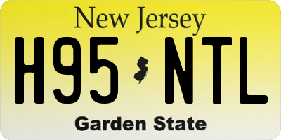 NJ license plate H95NTL