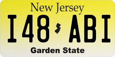 NJ license plate I48ABI