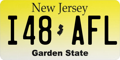 NJ license plate I48AFL