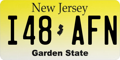 NJ license plate I48AFN