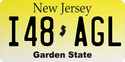 NJ license plate I48AGL