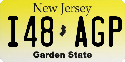 NJ license plate I48AGP