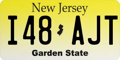 NJ license plate I48AJT