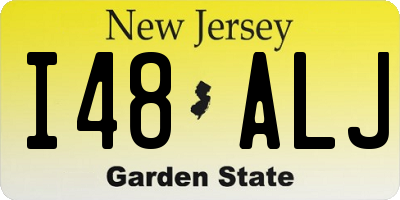 NJ license plate I48ALJ