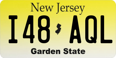 NJ license plate I48AQL